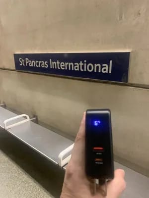 Customer photo review of TravelVolt® GO (5-in-1 Travel Charger)