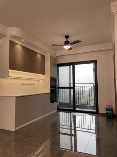 Customer photo review of WOW 3 Wood Blade Ceiling Fan Lamp-wow5068
