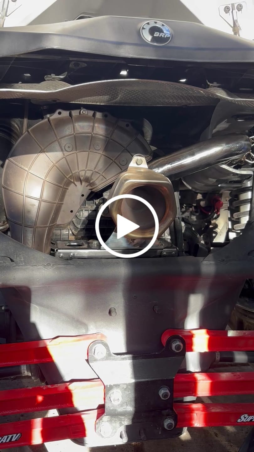Customer video review of RPM Can-Am X3 Muffler Delete " Slip On " Exhaust Race Pipe