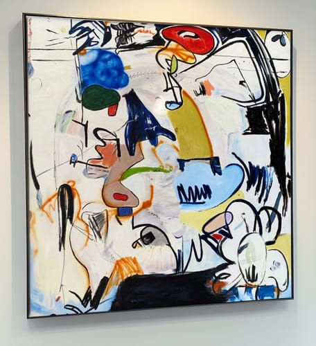 Customer review photo for Abstract Graffiti Art #GA009