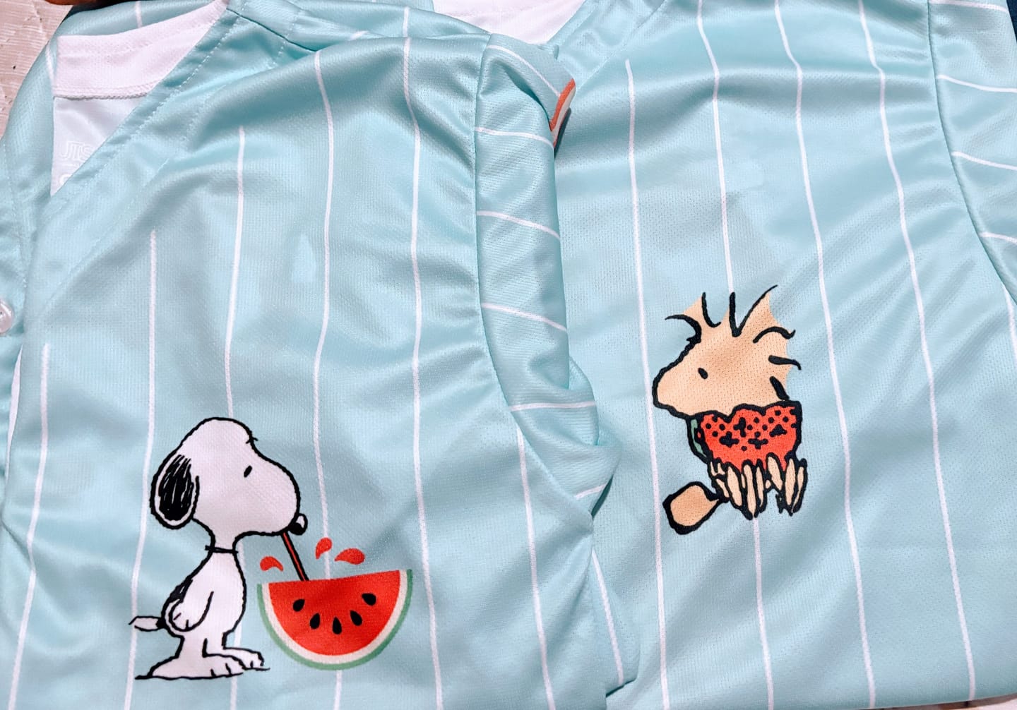 Customer photo review of Beisbolera Snoopy Cheers