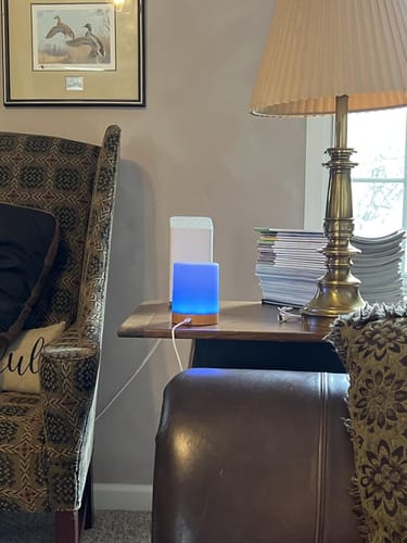 Customer photo review of Friendship Lamp