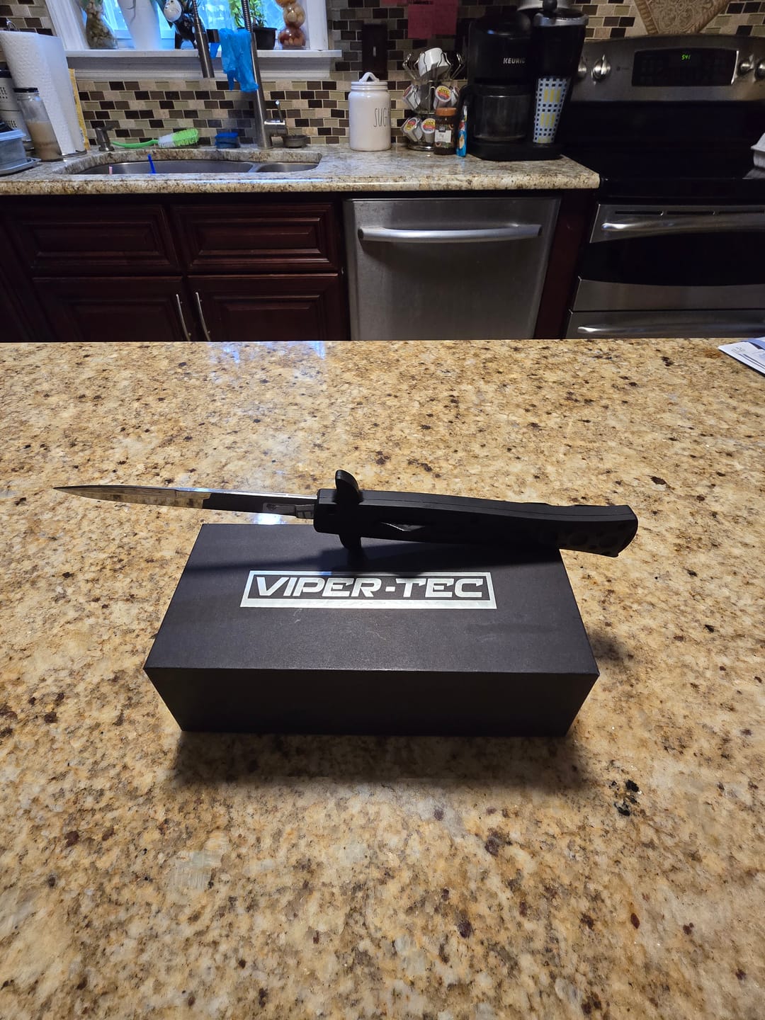 Customer photo review of VT Morpheus Extra Large OTF Stiletto