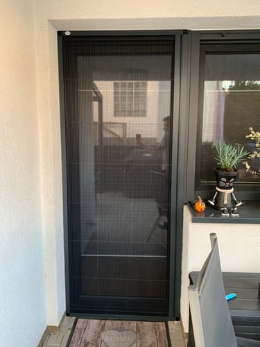 Customer photo review of Fliegengitter zum Schieben