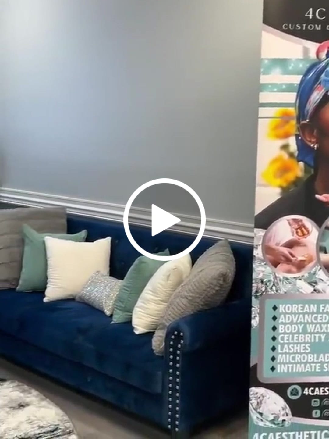 Customer video review of 3D Metal Sign