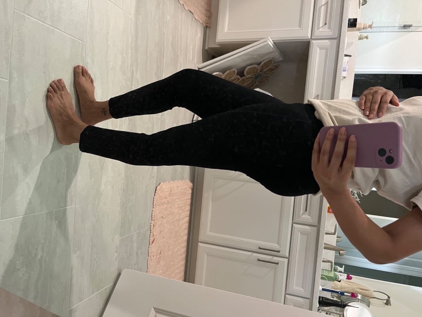 Customer photo review of Tummy Control Leggings