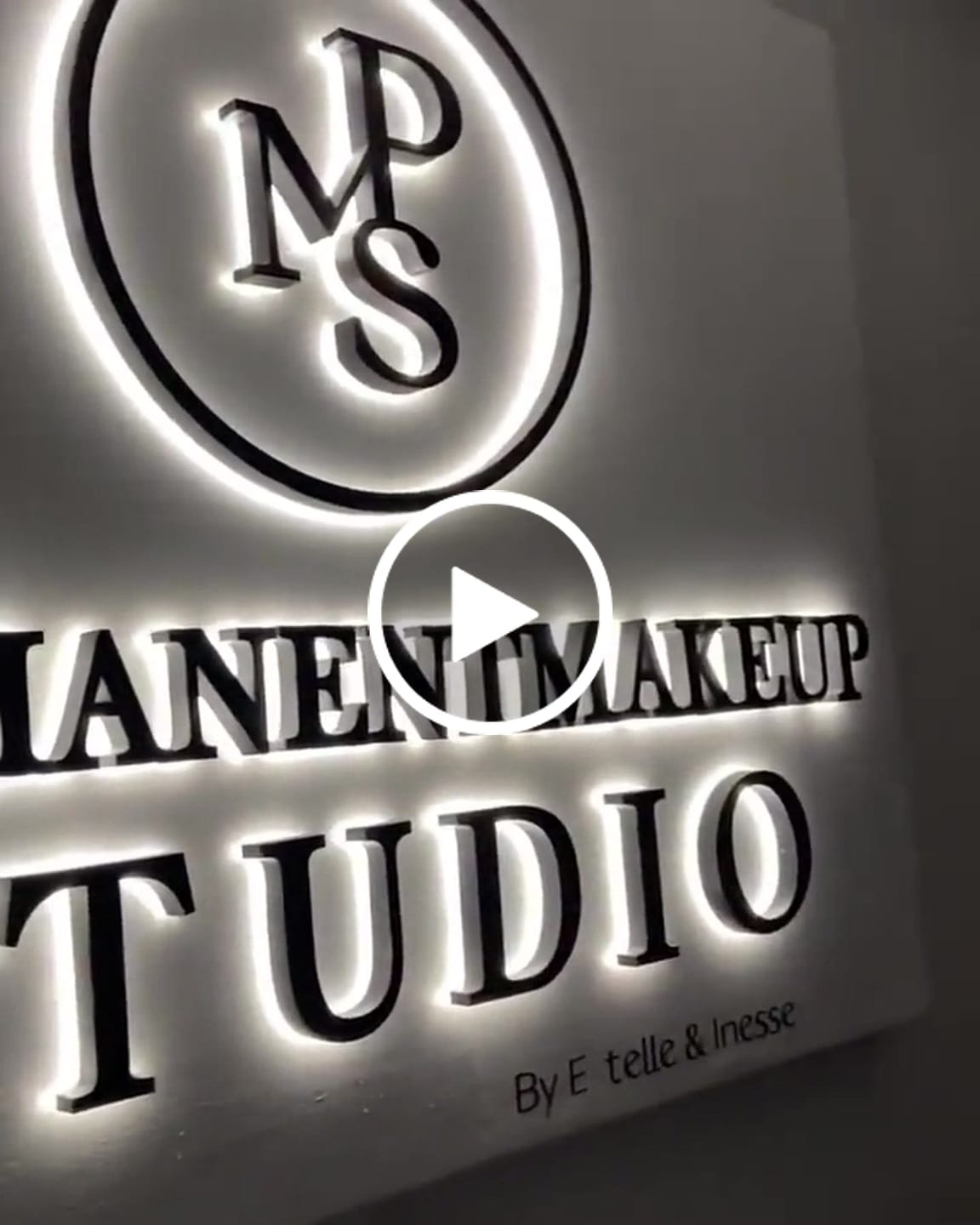 Customer video review of 3D Metal Sign