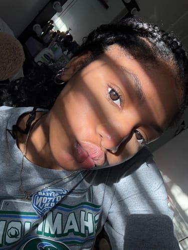 Customer photo review of Eyemoody Midnight Black | 6 Months, 2 pcs