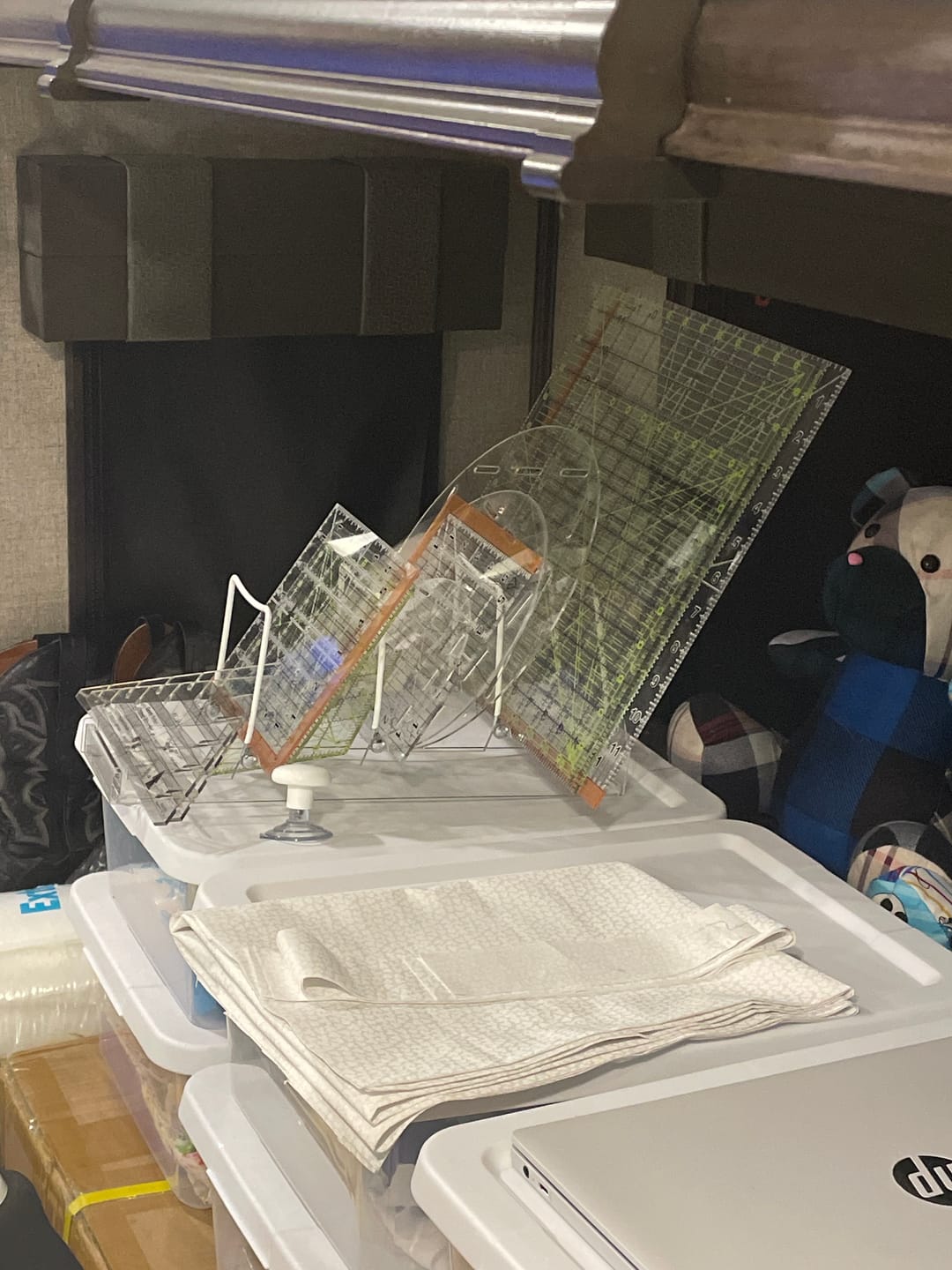 Customer photo review of Sewing Room Organizer