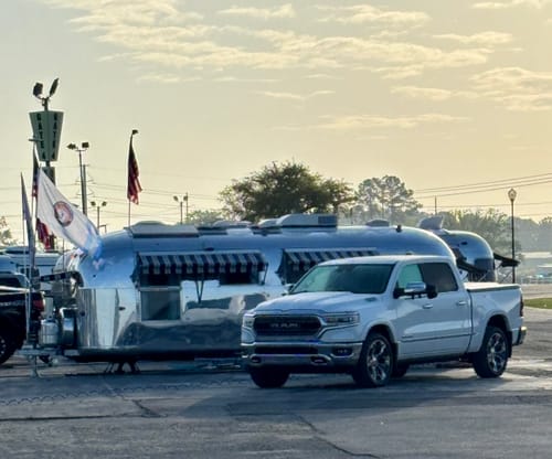 Customer photo review of RV Water Hose with AIR GEAR Storage Bag