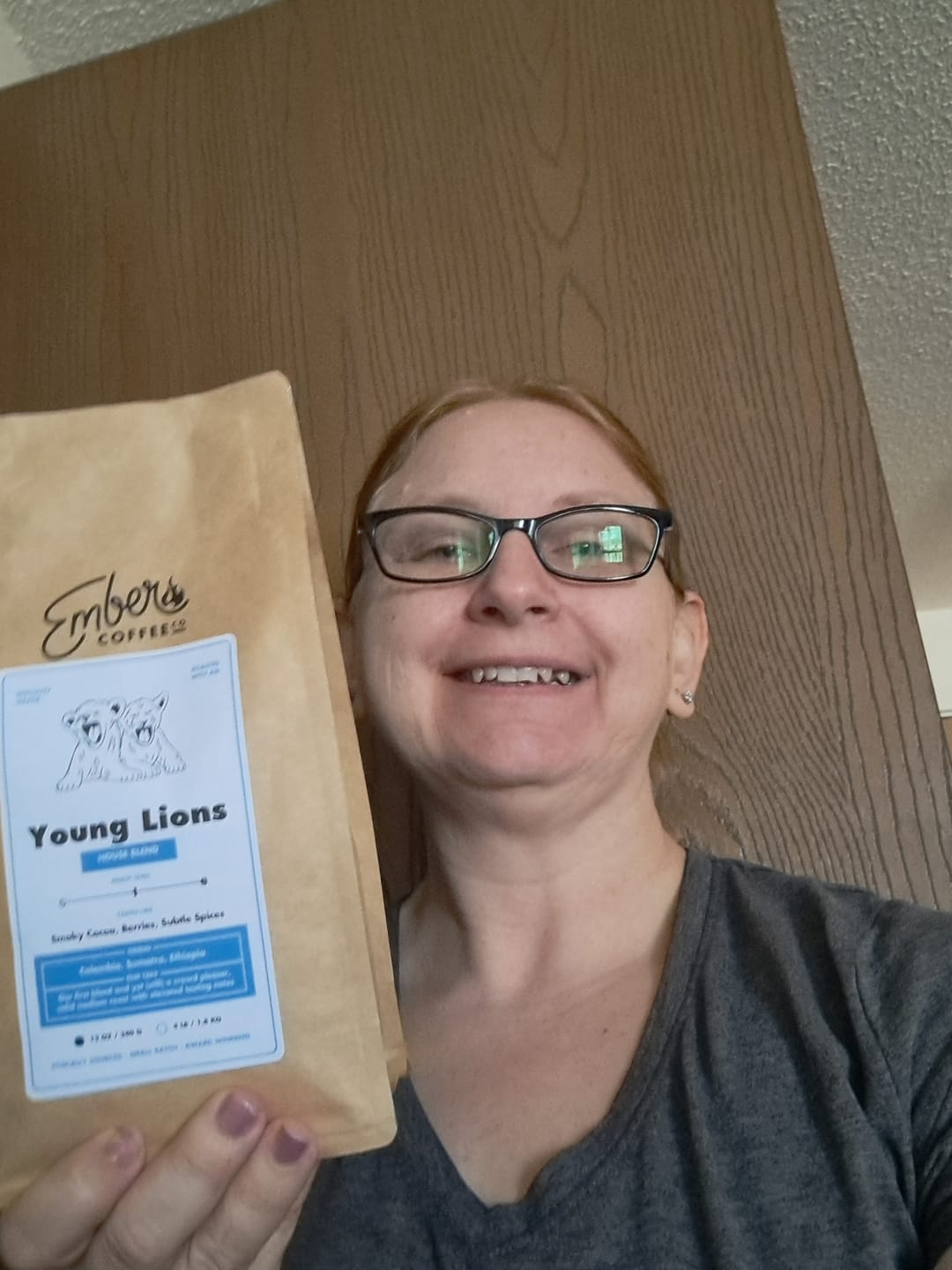 Customer photo review of Young Lions House Blend