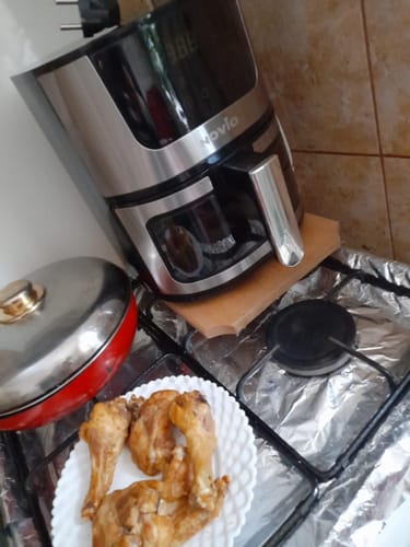 Customer photo review of Air Fryer Novio Grill & Fry