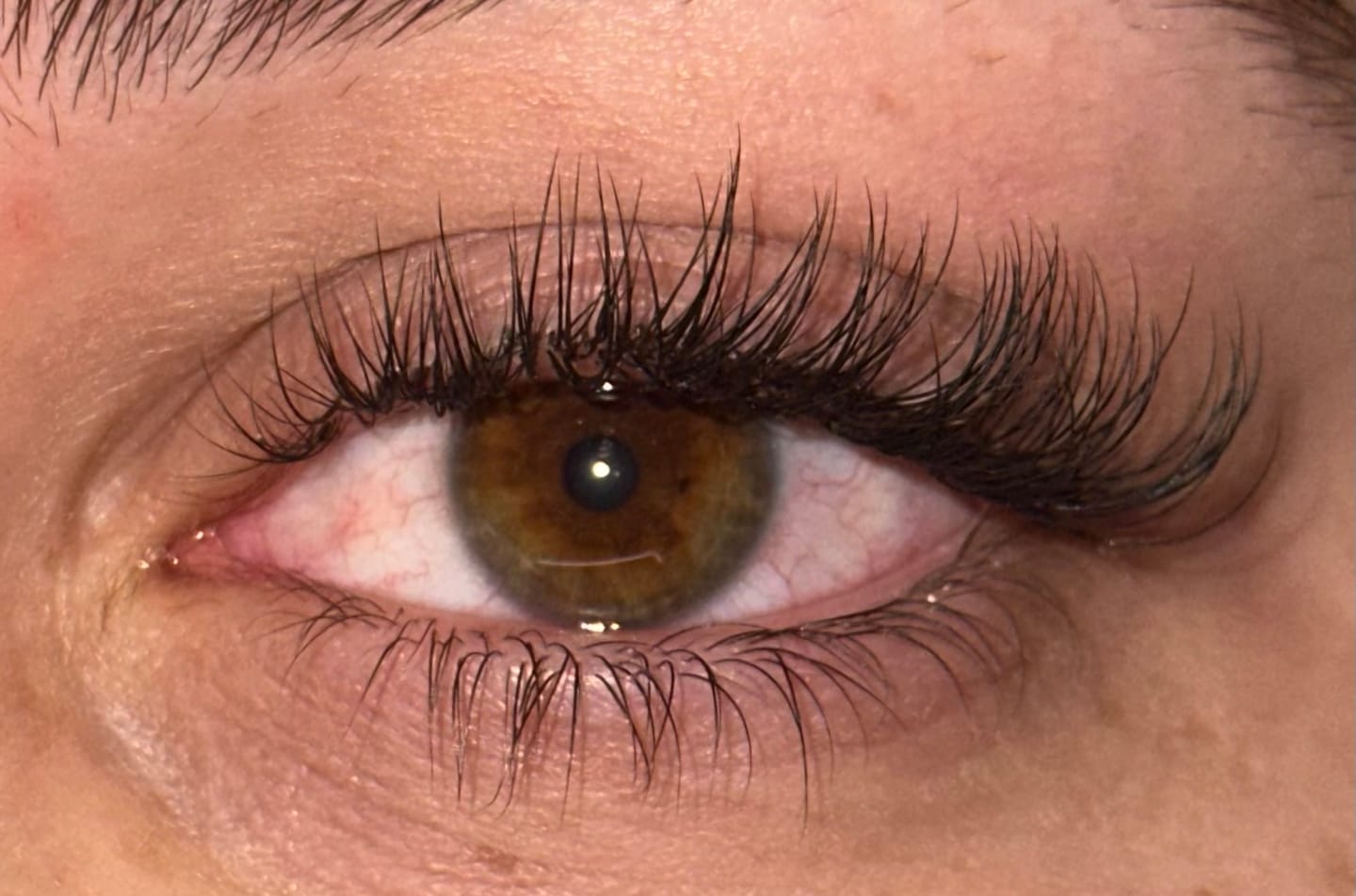 Customer photo review of Classic Lash Extensions 0.15mm