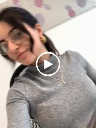 Customer video review of Orecchini "Ricordo Sfuggente"