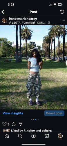 Customer photo review of Multi-Pocket Camouflage Cargo Jorts