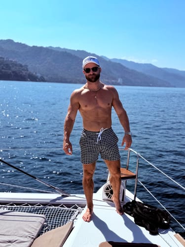 Customer photo review of Medusa Pendant | Gun Metal & Gold