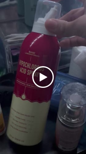 Customer video review of Hypochlorous Acid Spray for Skin & Face | Cleansing Topical Spray