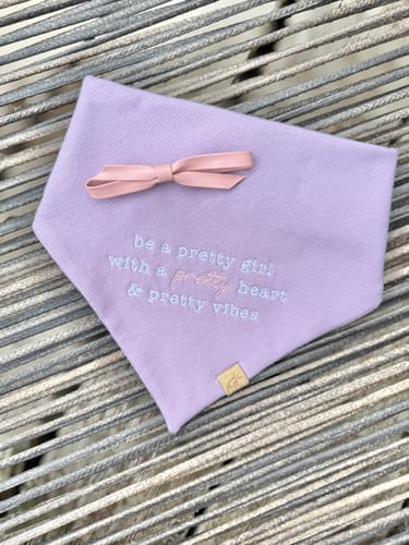 Customer photo review of Custom Embroidered Bandana
