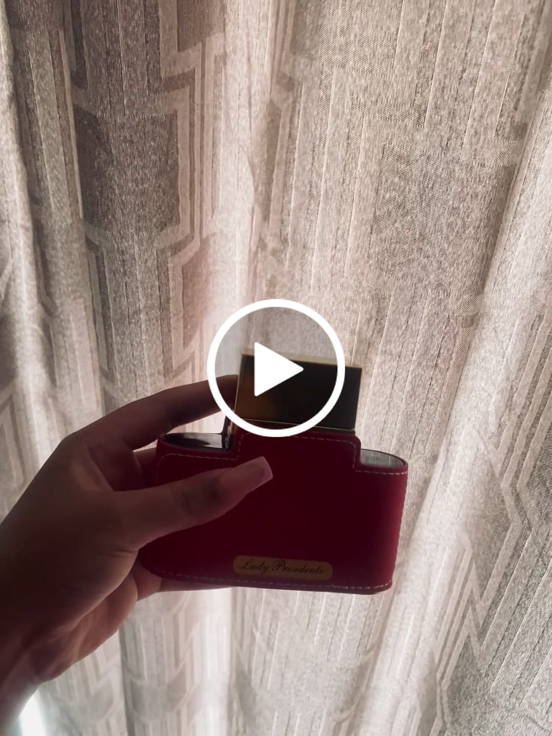 Customer video review of Lady presidente Emper Perfumes 80ml