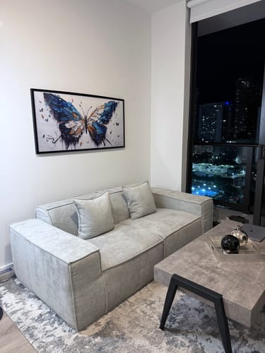 Customer photo review of BLUE WINGED BUTTERFLY