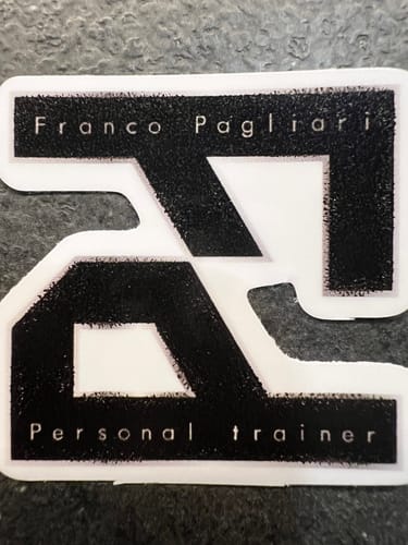 Customer photo review of Sticker Vinile Classico