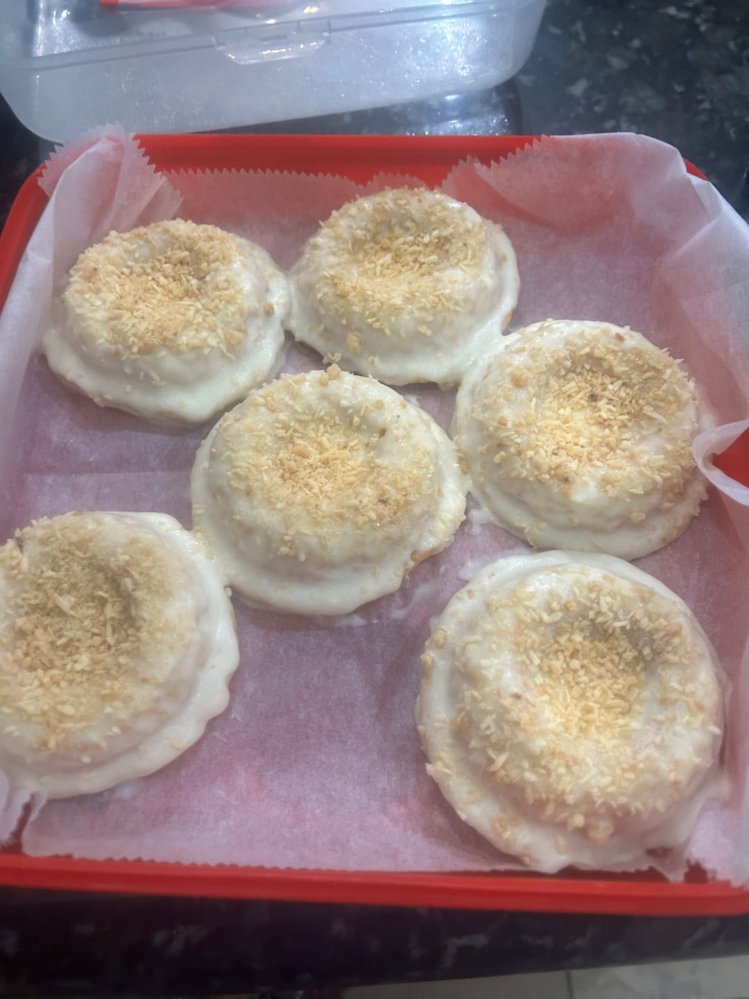 Customer photo review of Standard Flavors Protein Donut Mixes - Monthly Subscription