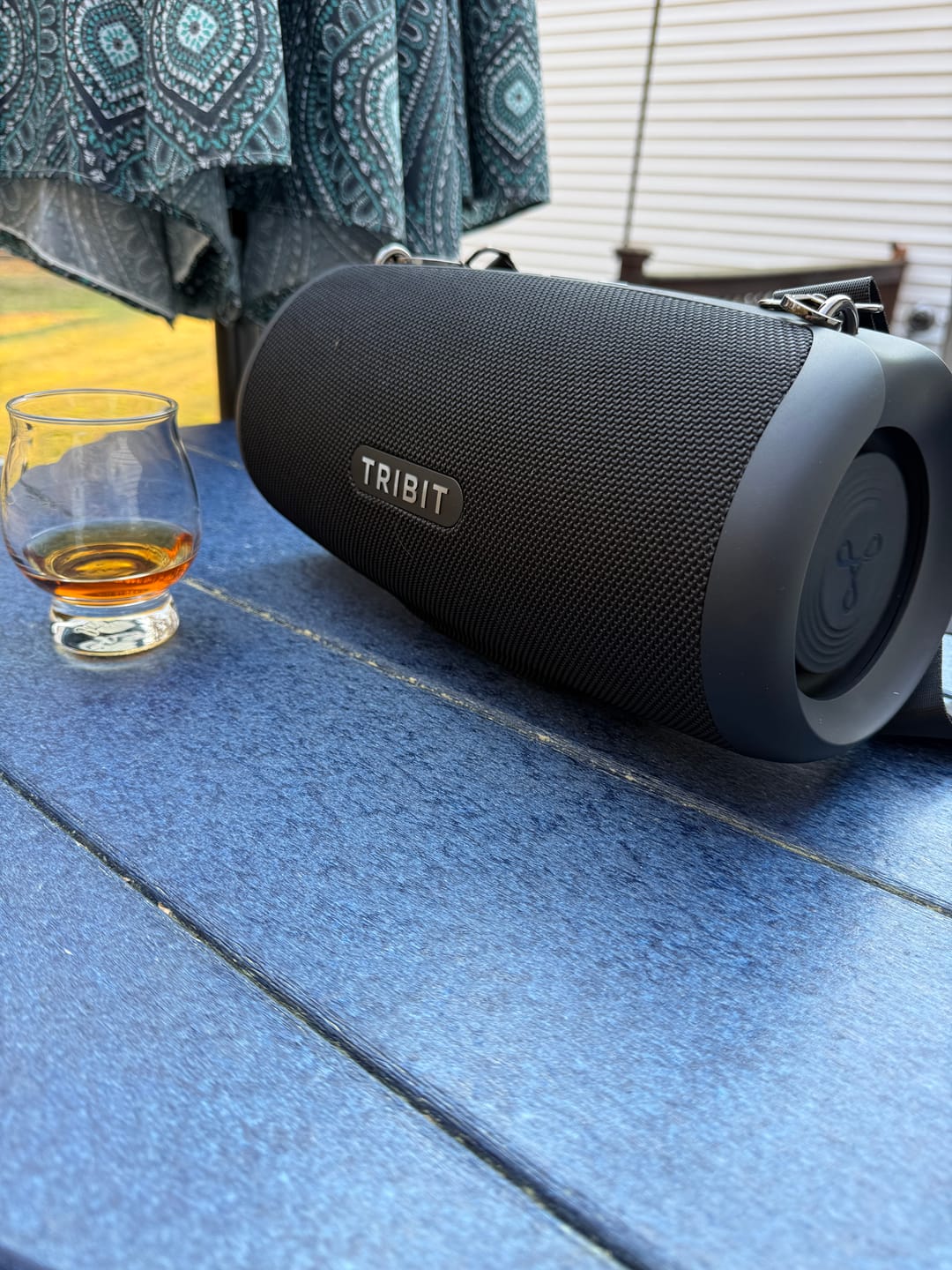 Customer photo review of TRIBIT StormBox Lava Portable Bluetooth Speaker