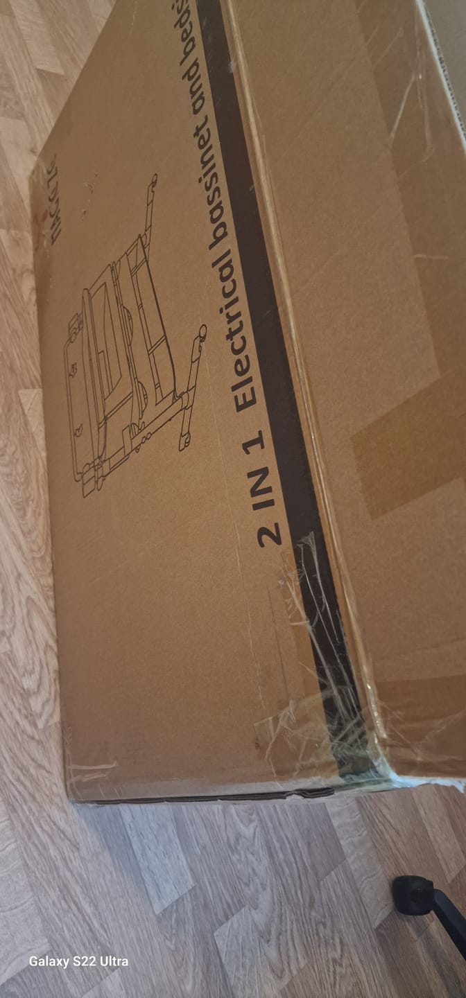 Customer photo review of Bedside Crib - Vaggande Barnsäng