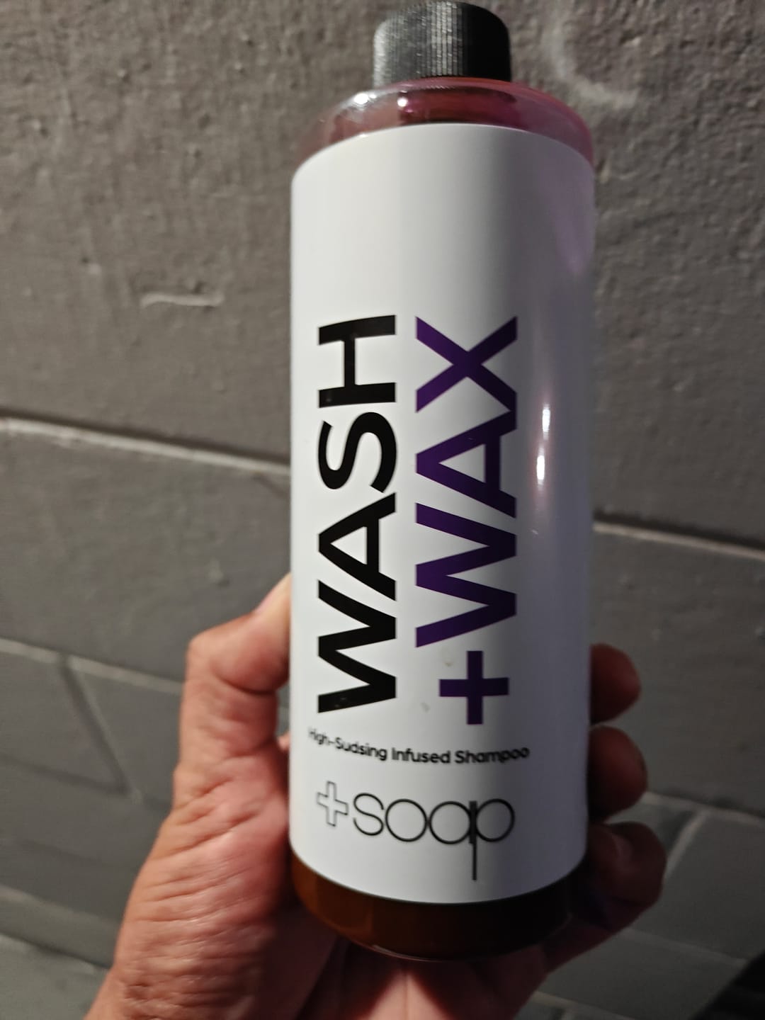 Customer photo review of +Soap Wax & Wash