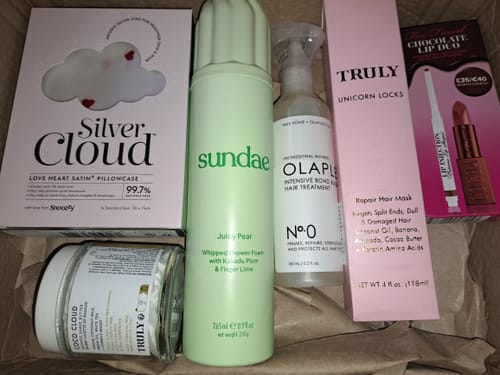 Customer photo review of Easter Mini Mystery Beauty Box