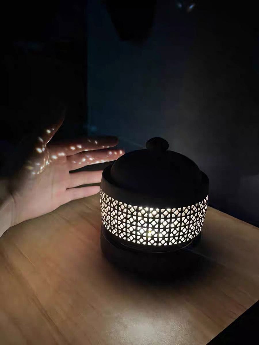Customer photo review of Electric Oil Incense Powder Burner With Light