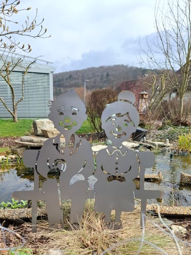 Customer photo review of Gartenstecker Oma & Opa