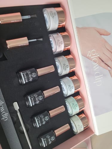 Customer photo review of Premium Dipping Powder Startkit - 6 Färger