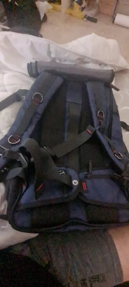 Customer photo review of Sac à Dos Voyage Imperméable 50L