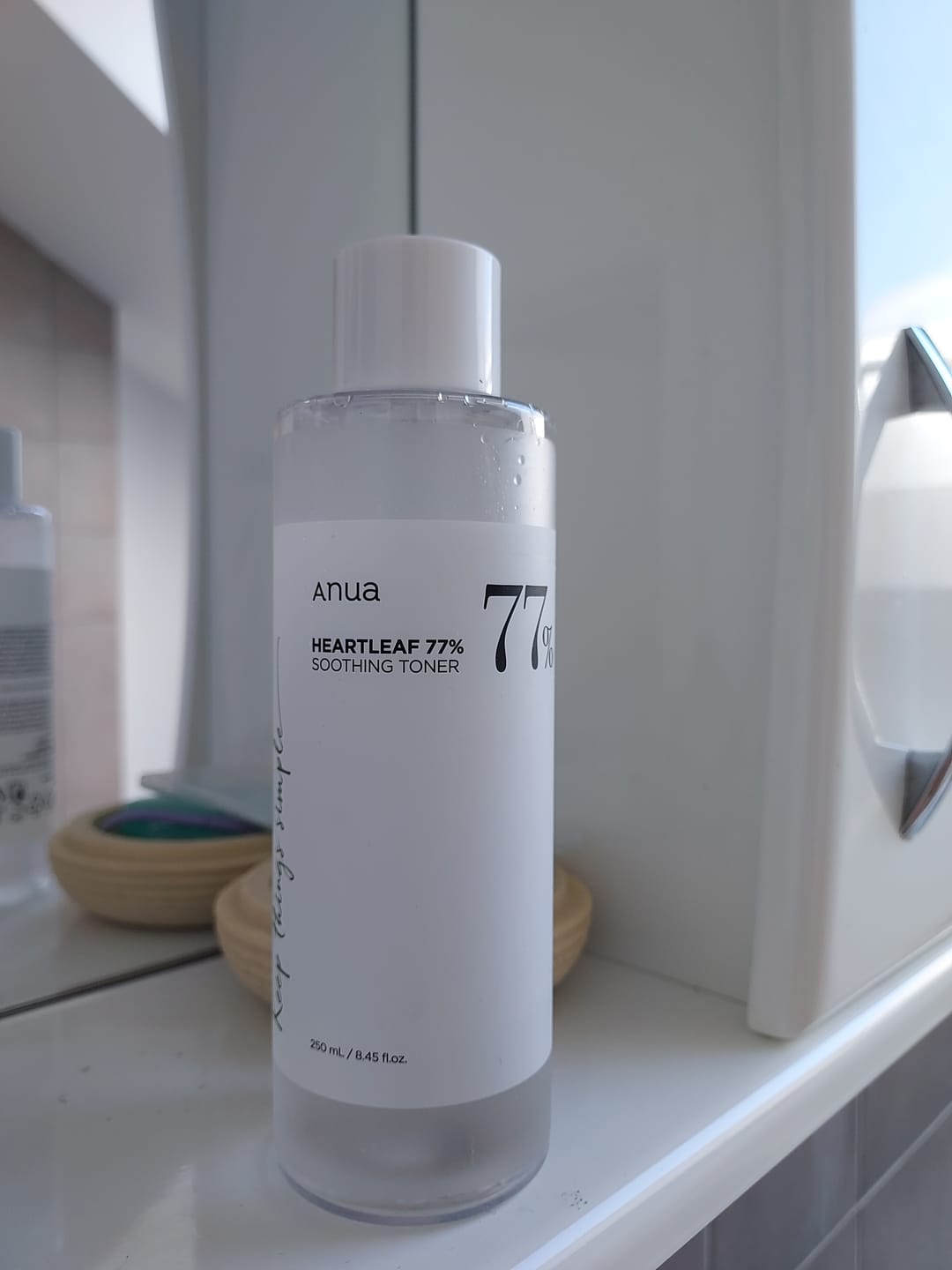 Customer photo review of Nomierinošs toniks Anua Heartleaf 77% Soothing Toner