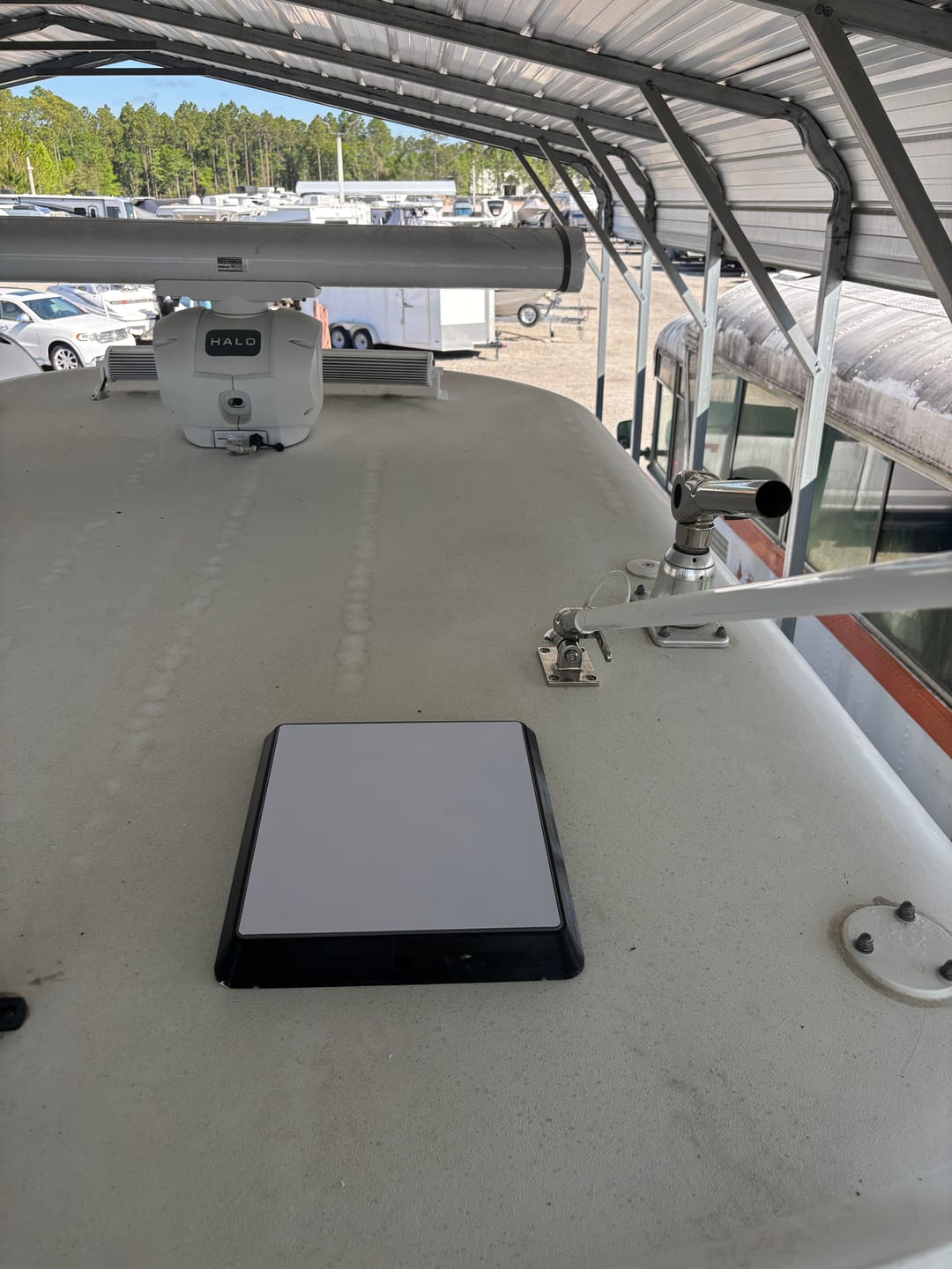 Customer photo review of Starlink Mini Flat Mount w/ AeroShroud