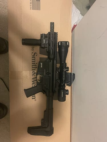 Customer photo review of SFT2 Tactical Universal Laser Bore Sighter for .22 to .50 Caliber Scope
