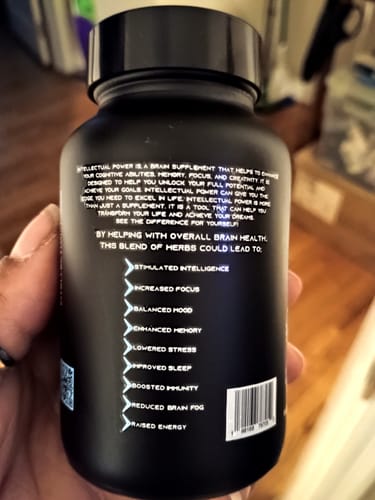 Customer photo review of Intellectual Power: Natural Brain Boost- Please allow 2-4 weeks for orders to ship after purchase