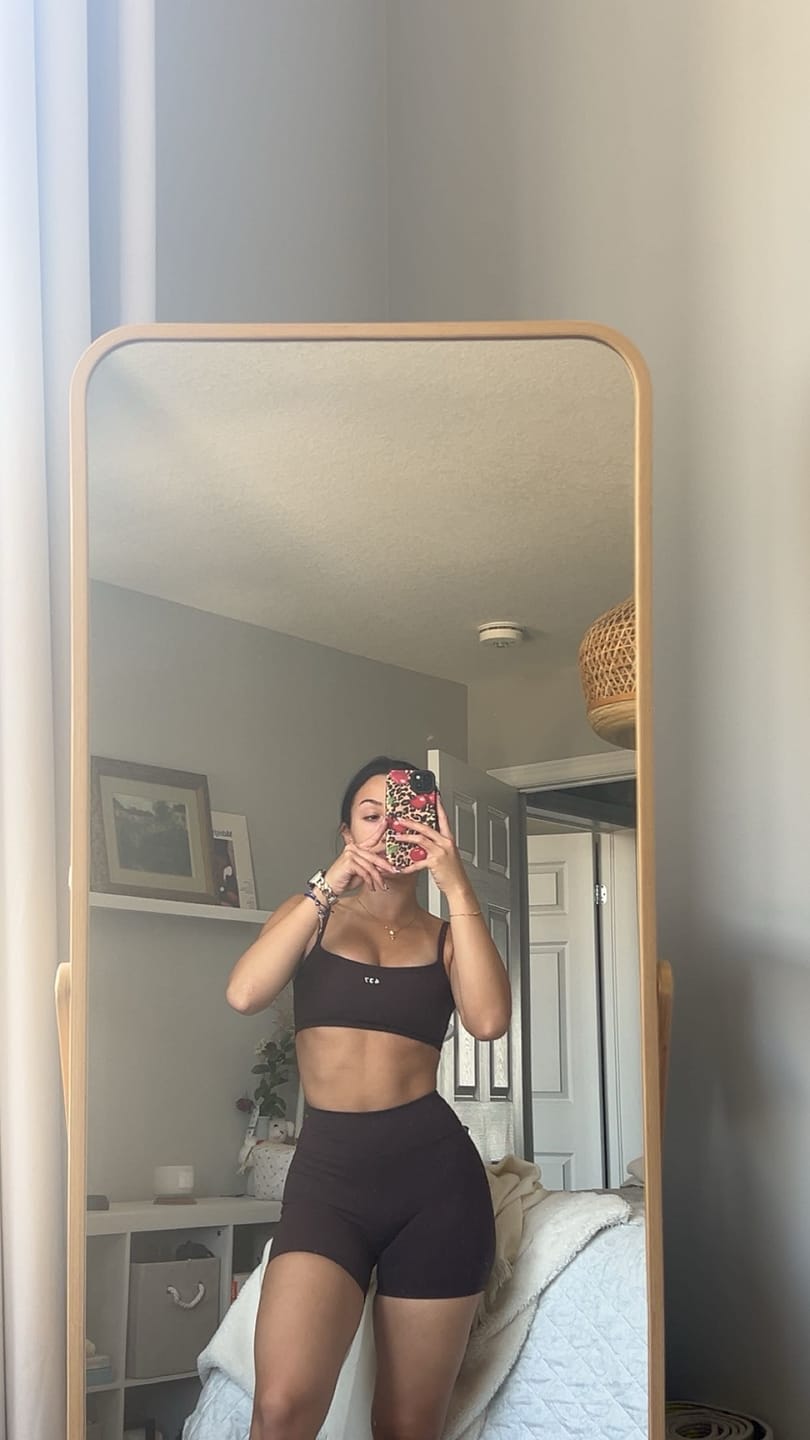 Customer photo review of The Micro Bra / Espresso