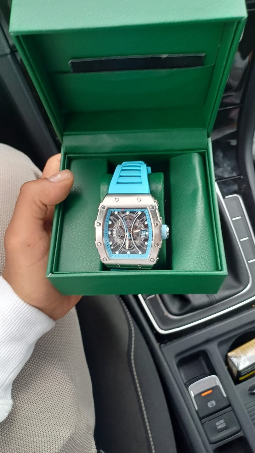 Customer photo review of Orologio Rich Millie - Azzurro