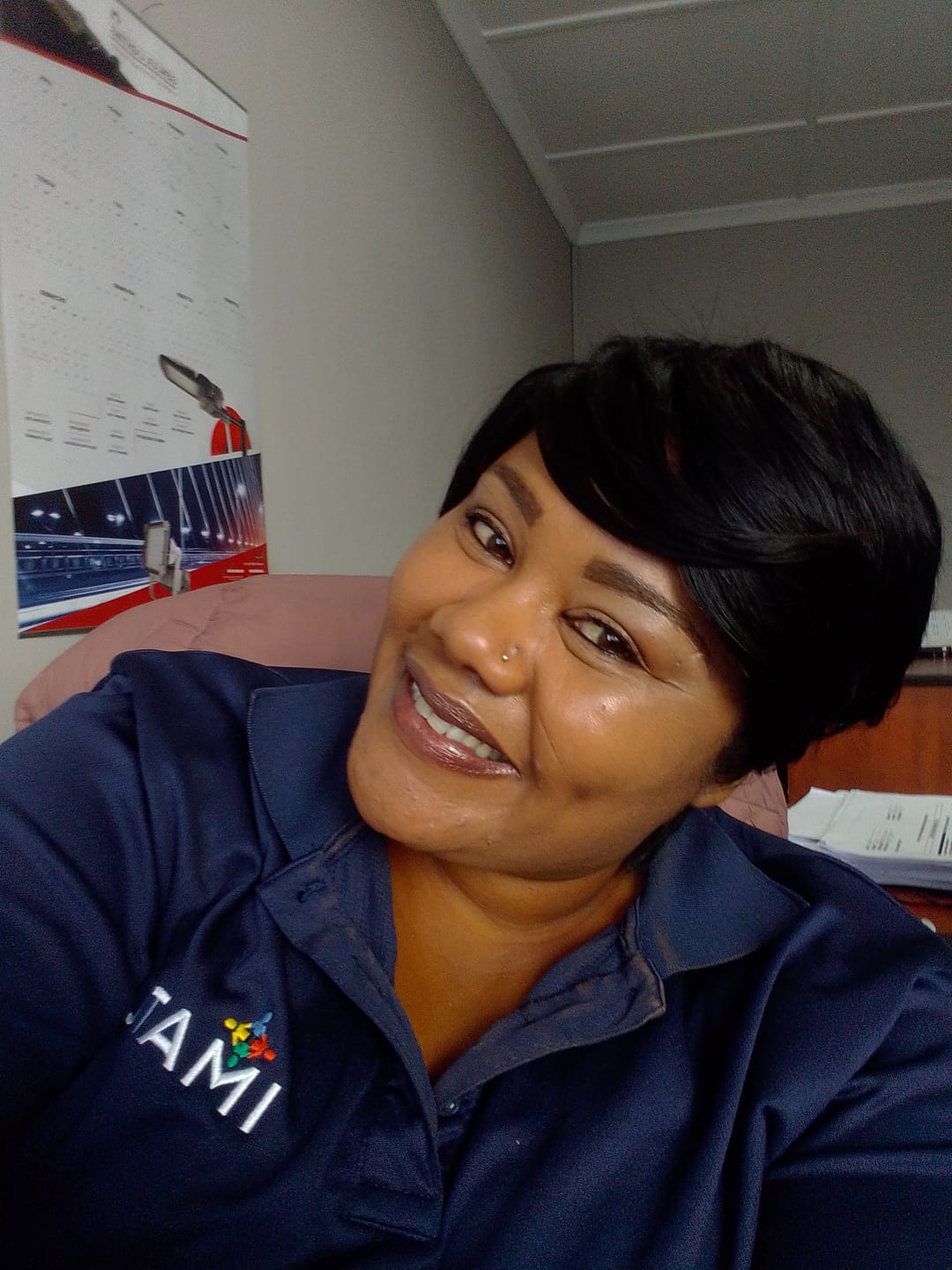 Customer photo review of Brazilian Pixie Wig - Straight