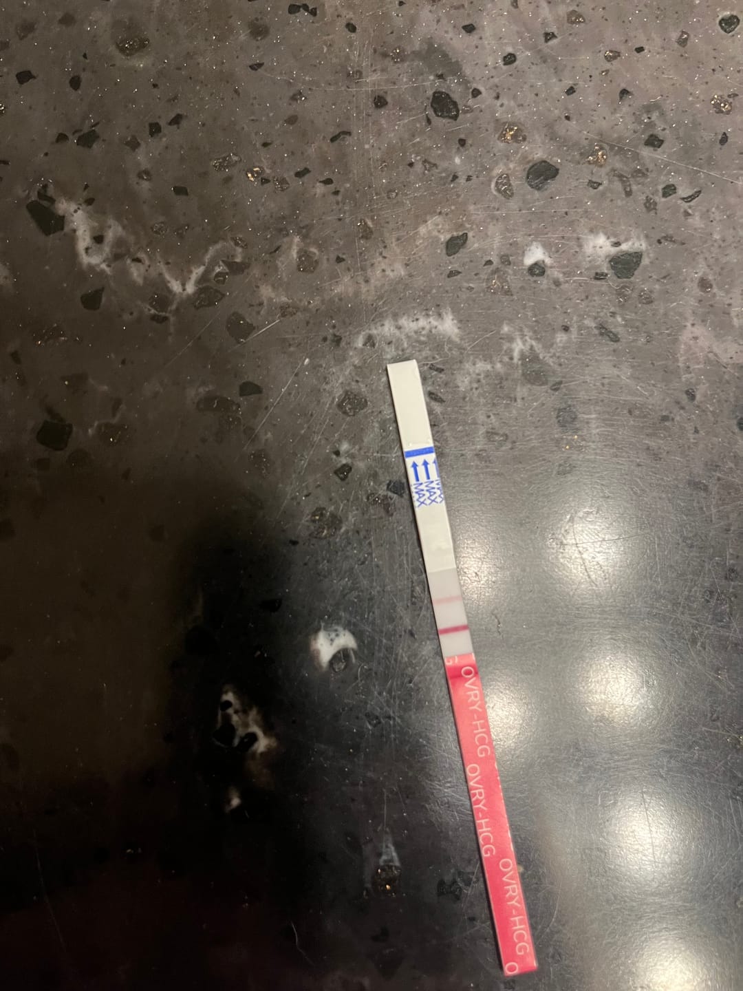 Customer photo review of Pregnancy Test Strips (Ultra-Sensitive)