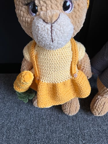 Customer photo review of YarnArt Jeans