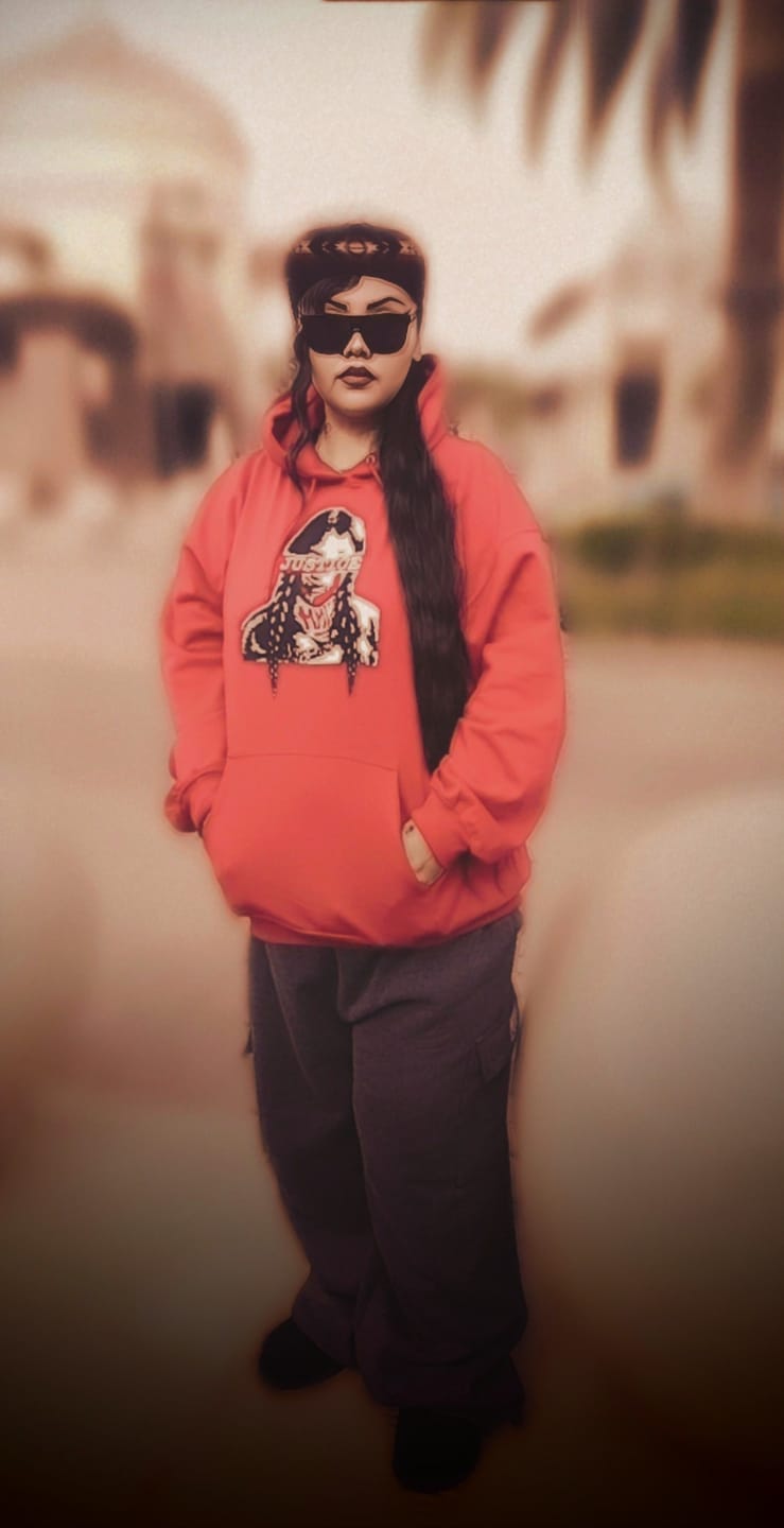 Customer photo review of Justice Hoodie