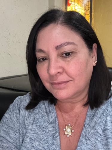Customer photo review of ONE double sided scapular -CHAIN-