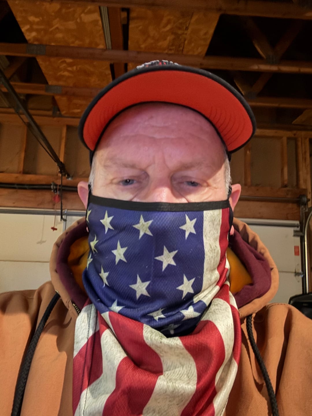 Customer photo review of Breathable UV-Block Neck Gaiter Bandana