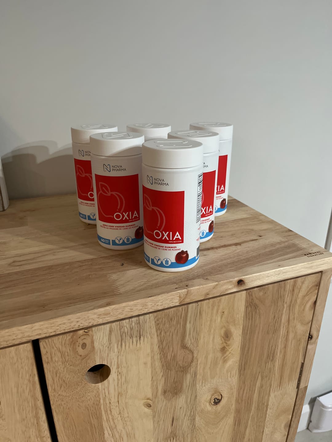 Customer photo review of Nova Pharma - Oxia Vinaigre de cidre de pomme (60 jujubes)