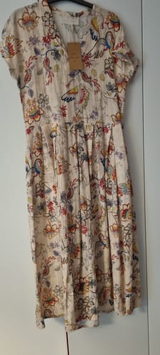 Customer photo review of Robe Sylvette - viscose imprimé Éclats d'Ailes