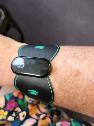 Customer photo review of Vibit TENS - Electrical Nerve Stimulation Therapy