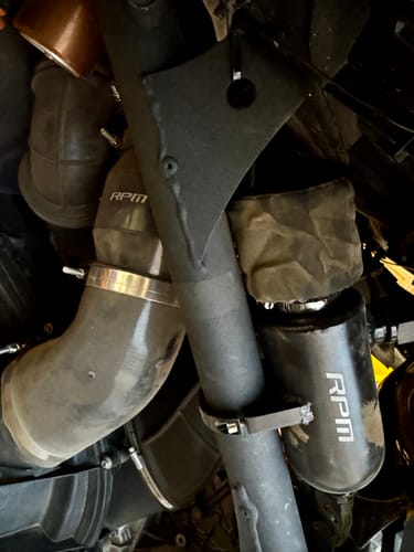 Customer photo review of RPM Dual Baffle Can-Am Maverick X3 Oil Catch Can